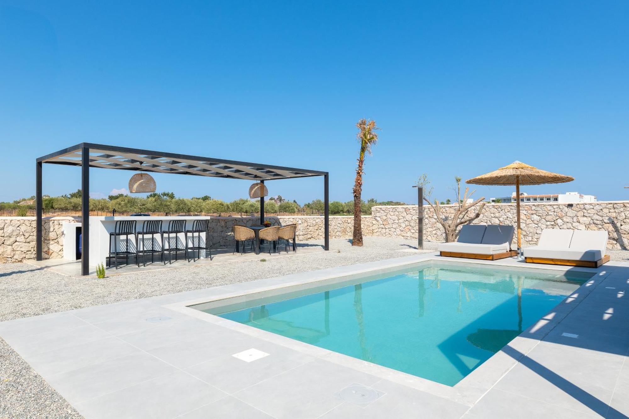 Zen Club Luxury Villas Kolymbia Buitenkant foto