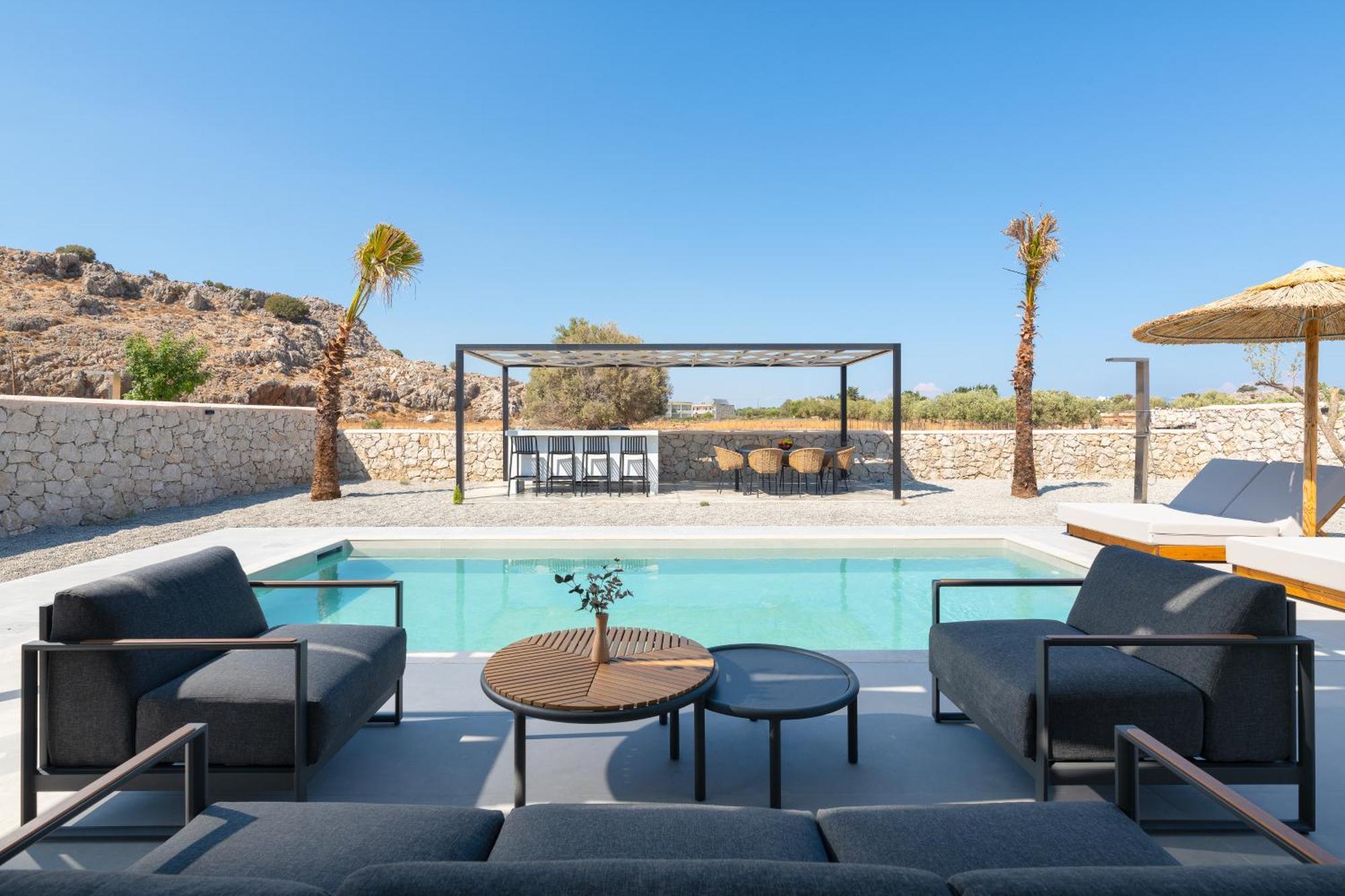 Zen Club Luxury Villas Kolymbia Buitenkant foto