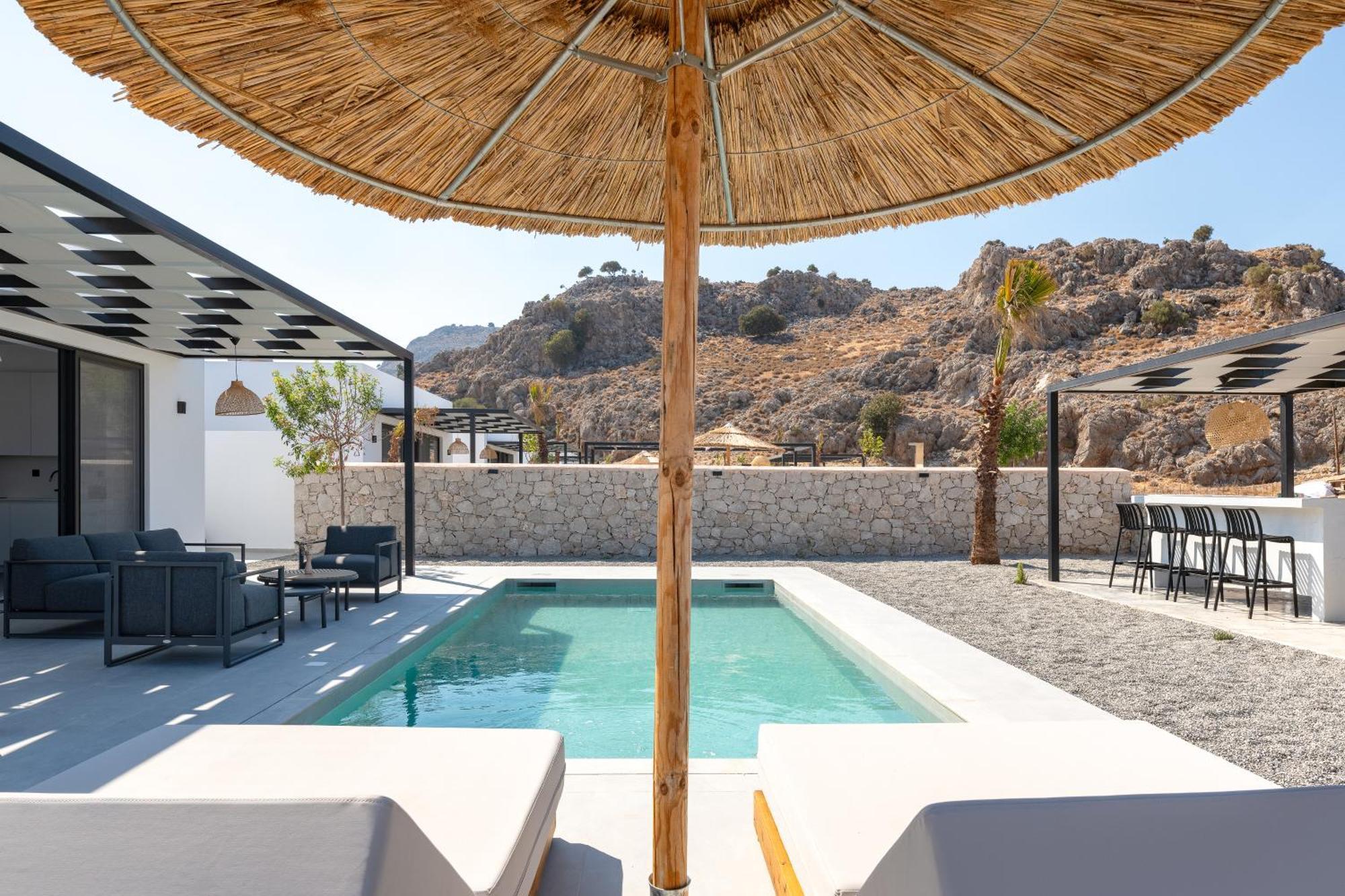 Zen Club Luxury Villas Kolymbia Buitenkant foto