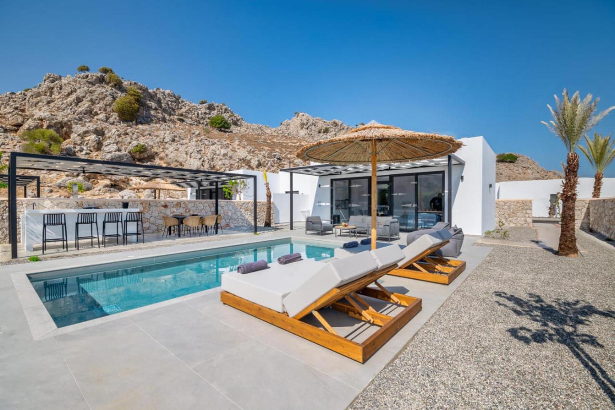 Zen Club Luxury Villas Kolymbia Buitenkant foto