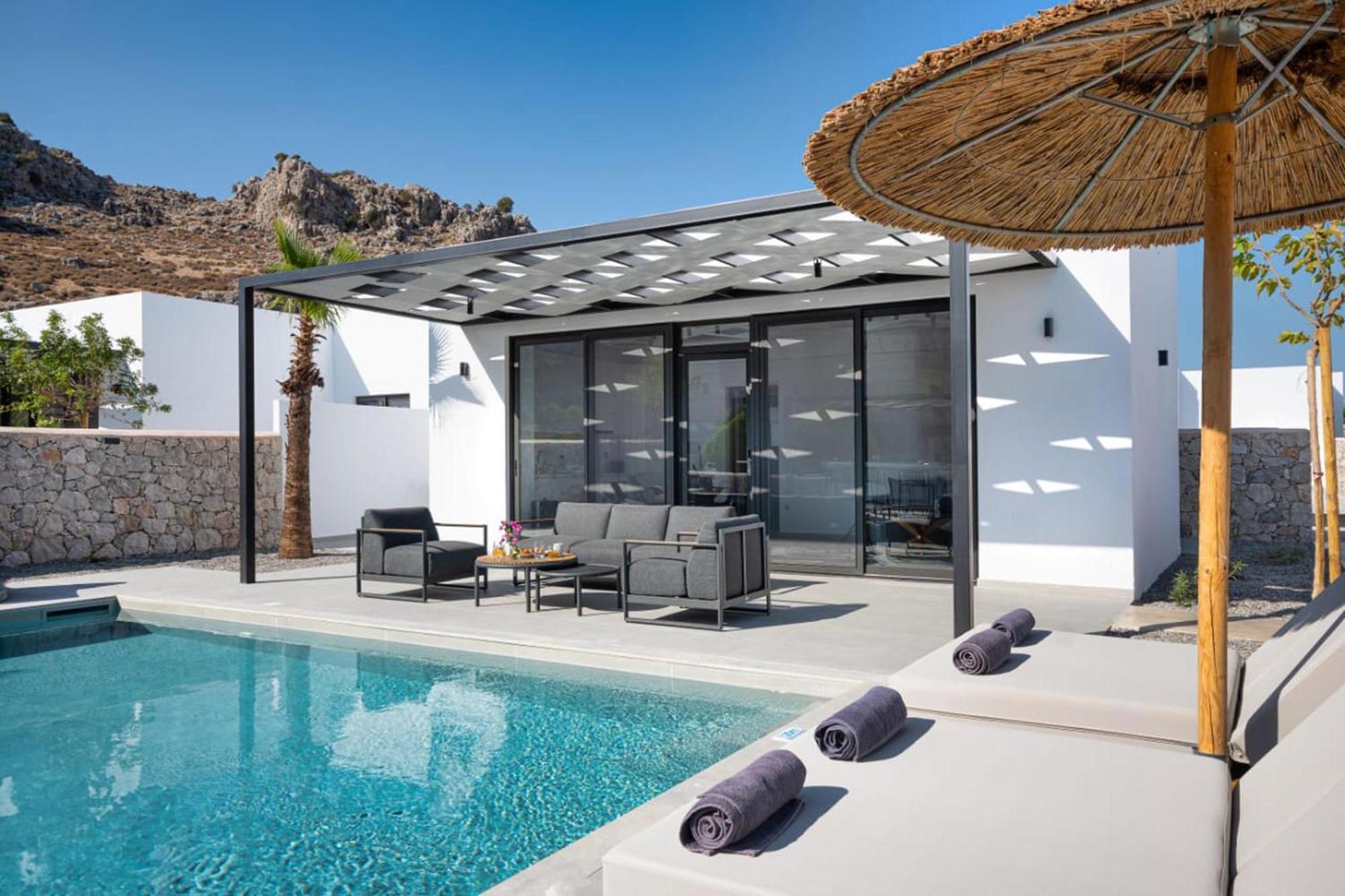 Zen Club Luxury Villas Kolymbia Buitenkant foto
