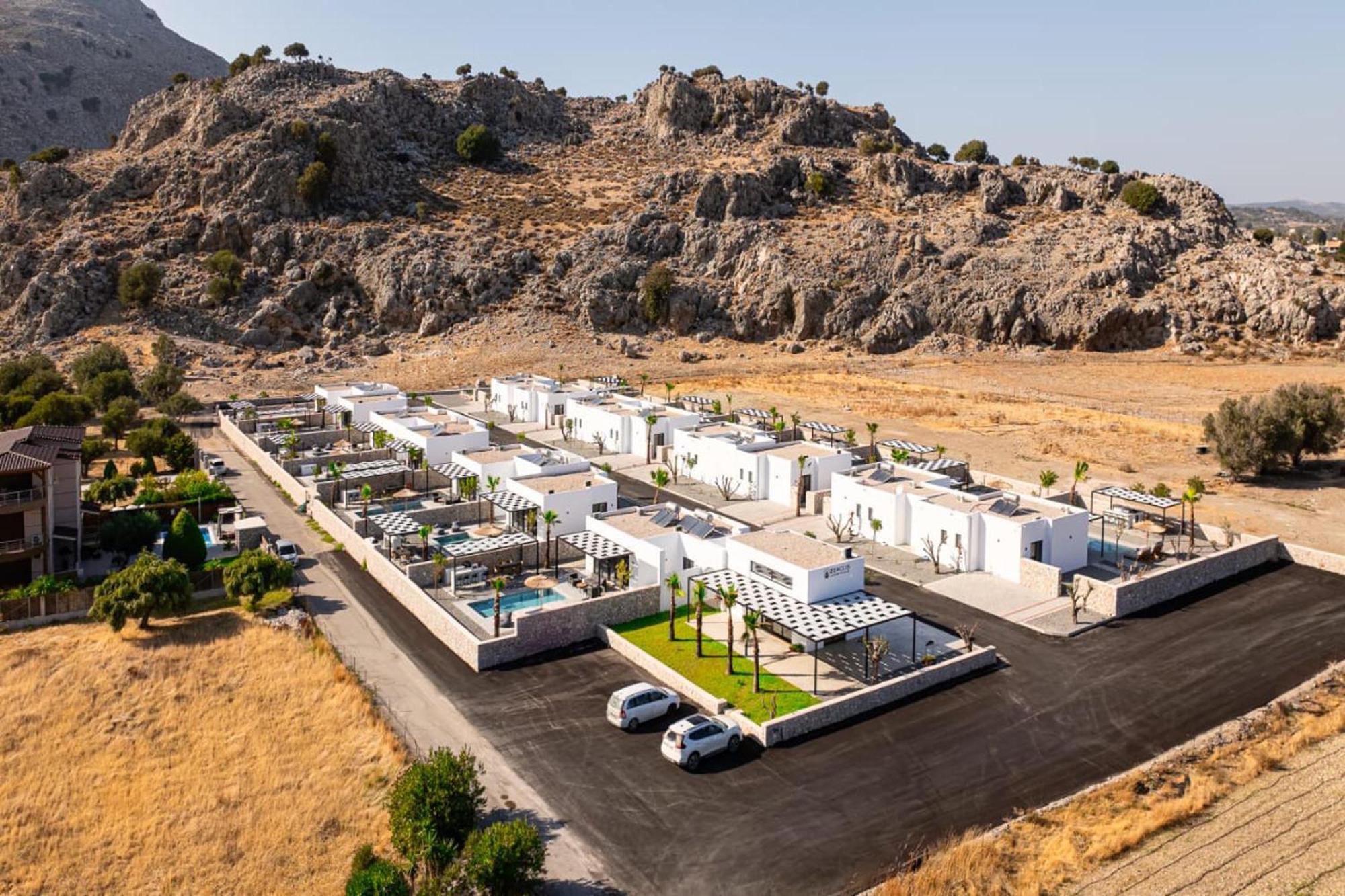 Zen Club Luxury Villas Kolymbia Buitenkant foto